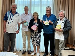 Henfield Bowling Club Presentation Time