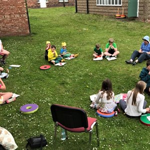 Sowerby Methodist Church Godly Play Feast Outdoors