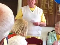 Holwell Sports Bowls Club President Peter Orridge 2023