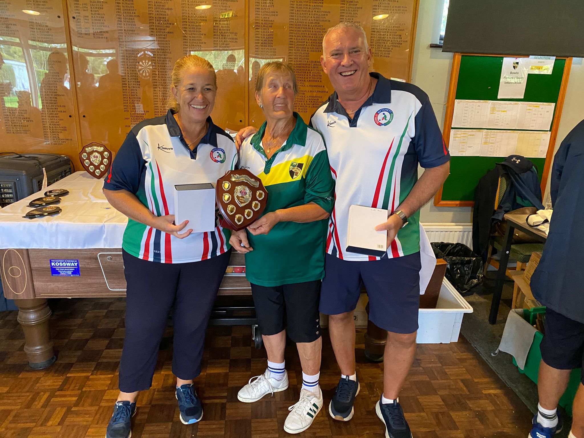 Sara & Phil - Mixed Pairs Winners