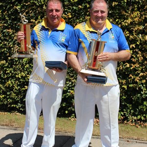 Dean Rees & Mike Prosser Pairs Winners 2018