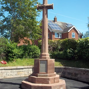 Ightfield Parish Council War Memorial Cleaning:  June 2021