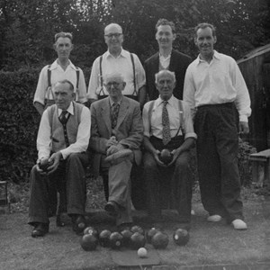 Some members of the club in the 1950's