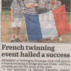 Wellington Petanque Club Press Cuttings 2023