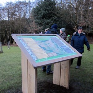 The new "map" showing where the various fruit trees are