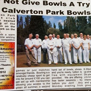 Calverton Park Bowls Club 1972 -2022: Celibrating 50yrs of Bowling