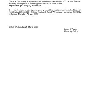 Cheriton Parish Council Home