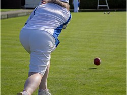 Runwell Hospital Bowls Club Eve Martin Final