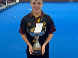 Aidan Brickles - County Under 18 Singles Winner
