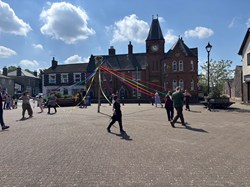 Brandon Town Council Maypole Dancing and Makers Market 2026