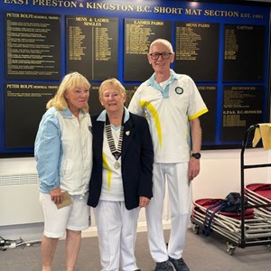 Mixed Drawn Pairs Runner Ups - Shelly Rindsland  & Steve Tully