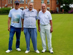 Runners Up Ray, Les & Steve.