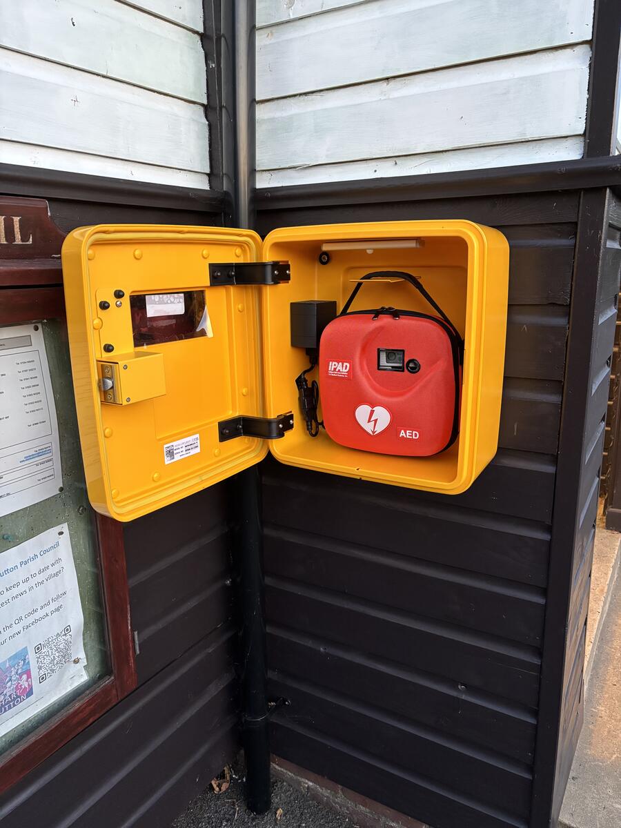 Chart Sutton Parish Council Defibrillators