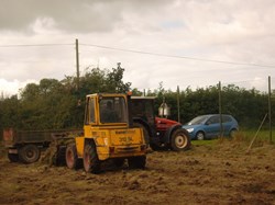 2018 Making the Wildlife Area from the old tennis courts