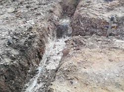 Trench 1 dug!