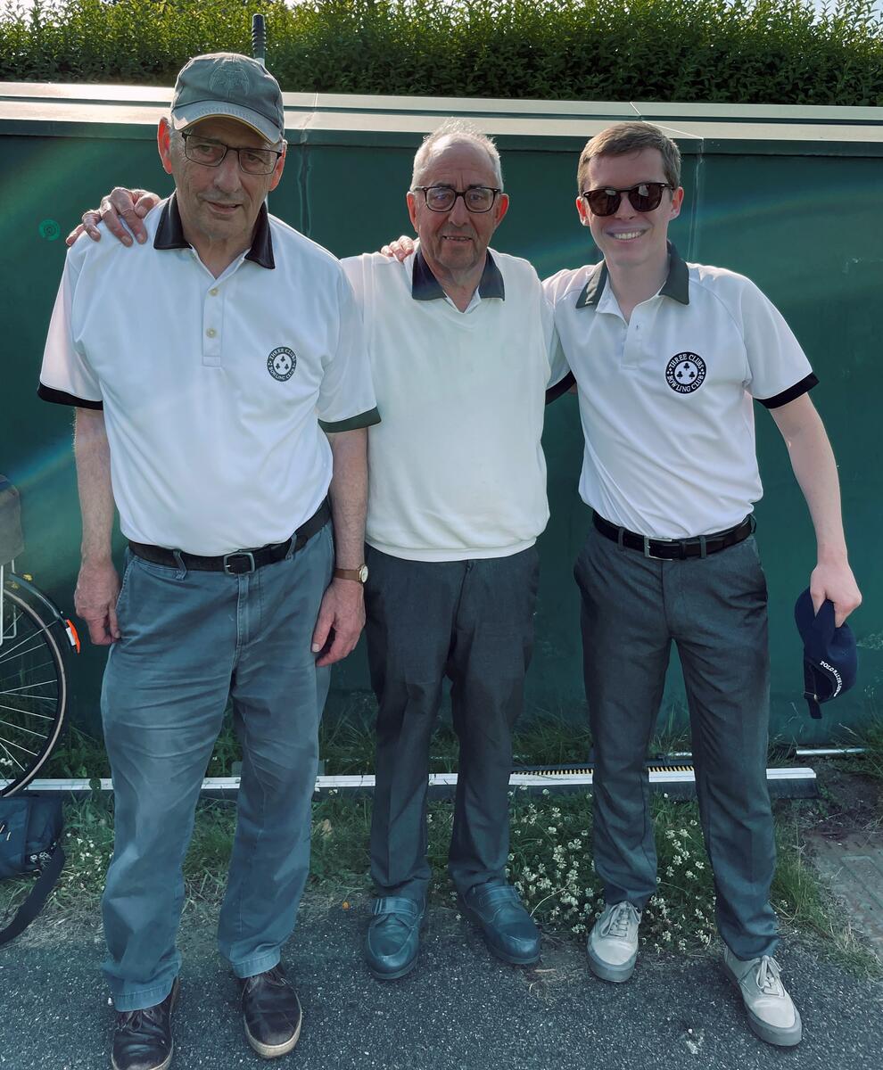 Club Triple Winners 2024 - M. Duthie, G. Duthie and G. Penny