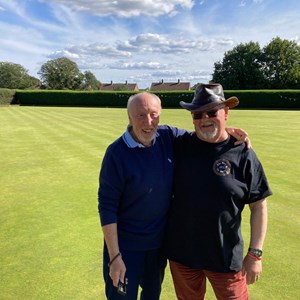 DEnnis Lester (left) and Spoons captain Alex Donovan