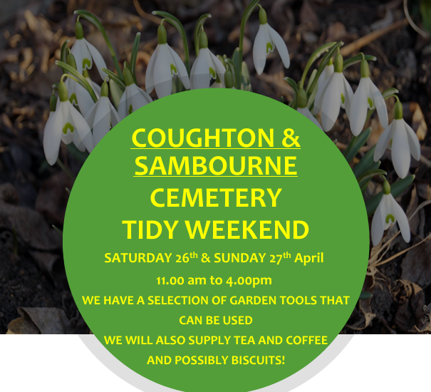 Cemetery tidy 2025
