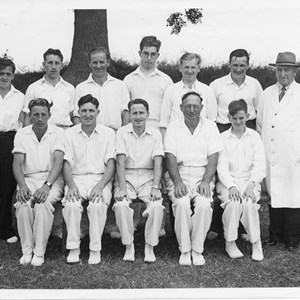 Cricket team, 1957