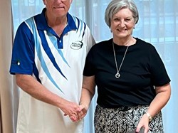 Henfield Bowling Club Presentation Time