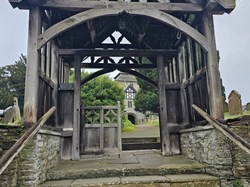 Clun Town Council with Chapel Lawn St George's Church