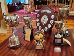 Terry Carlines Trophies won -  Winner Mens Nominated Pairs (with Jack Carline) Winner Mixed 100-Up, Winner Mixed 3-2-1, Millenium and Trophy awarded to Maltravers Team, Winners of WSBL Division 2