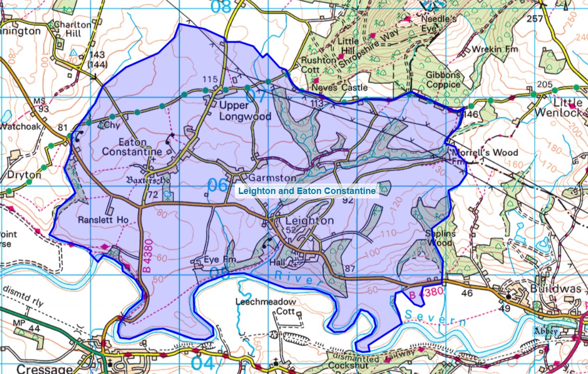 Leighton & Eaton Constantine Parish Council Parish Map