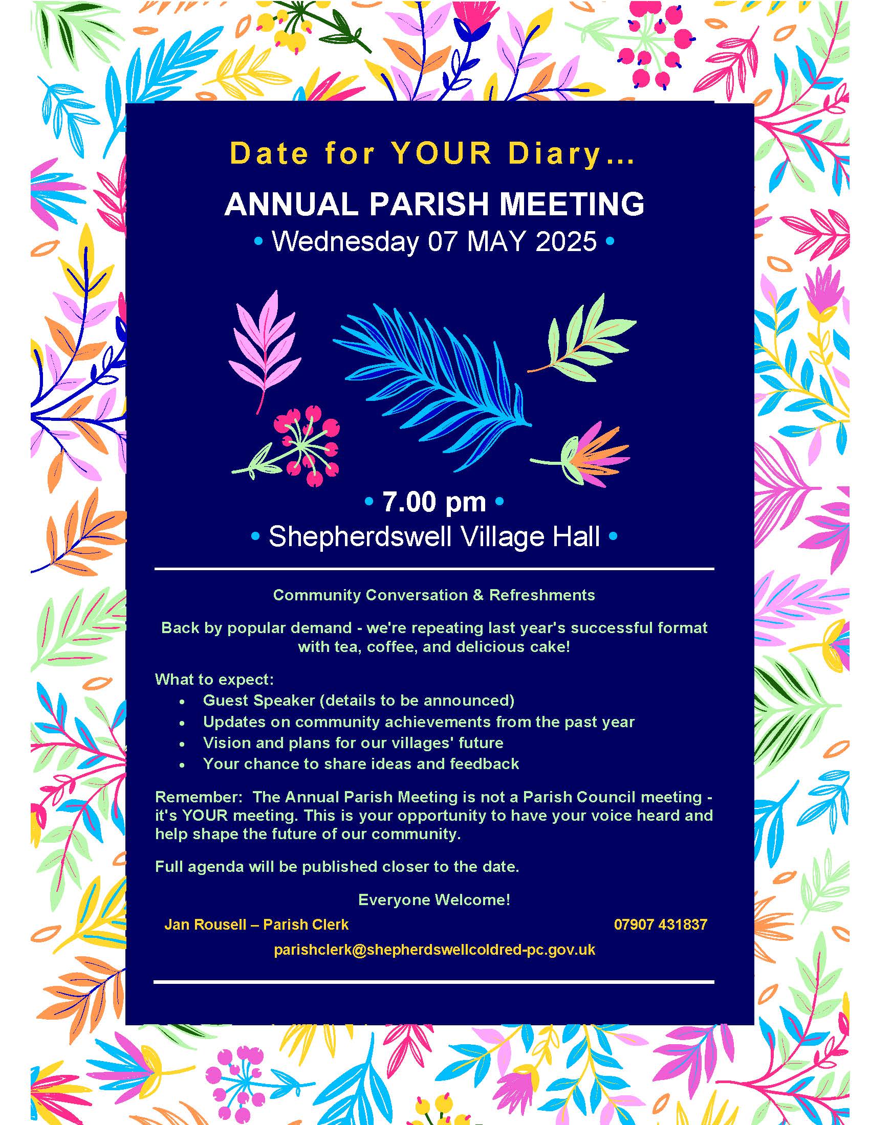 Shepherdswell with Coldred Parish Council Home