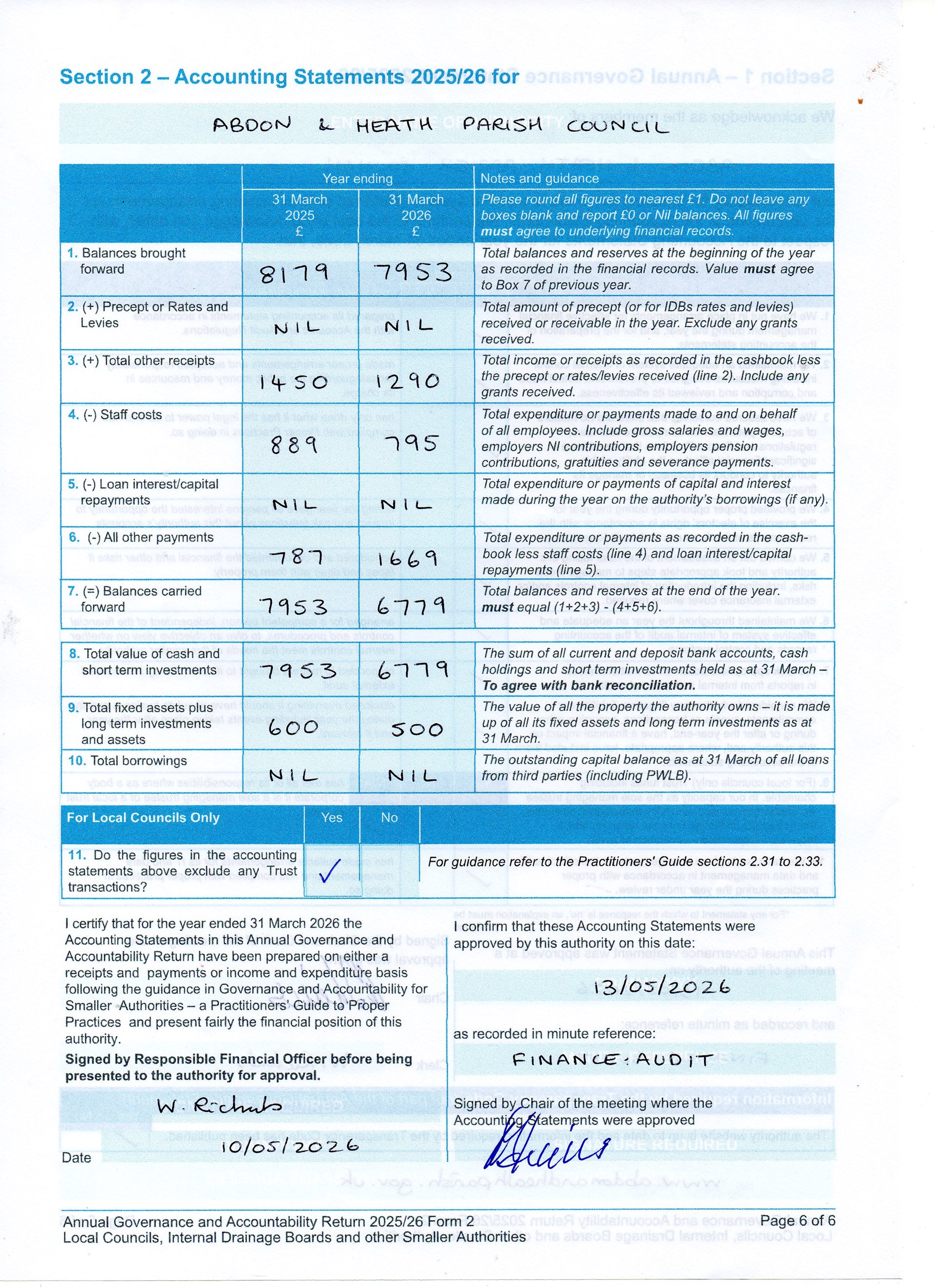 Abdon and Heath Parish .gov.uk Documents