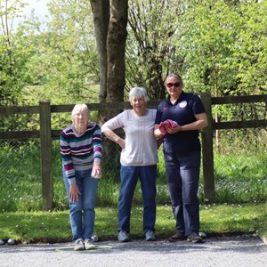 Bowlers play pétanque May 25