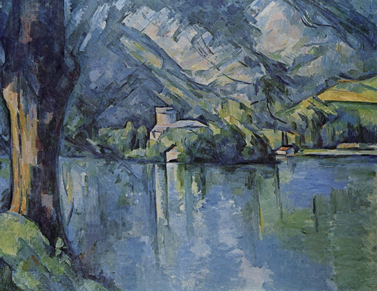 Lac Annency, July 1896, oil on canvas, Courtauld Institute