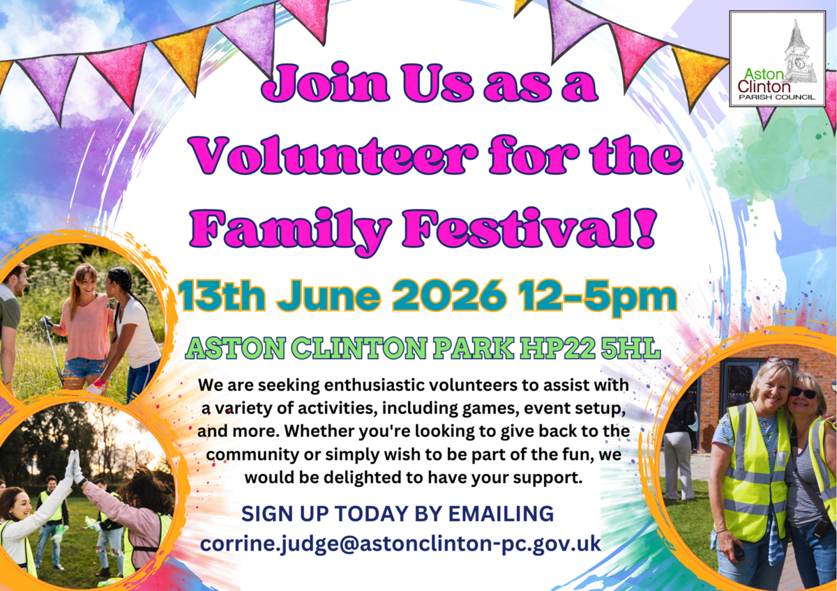 Aston Clinton Parish Council 2026 Family Festival