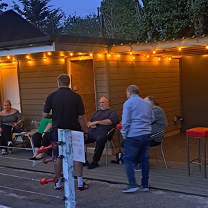 new outdoor seating area opens