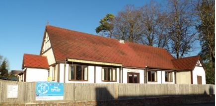Our Village Hall today (view from the front on Love Lane)
