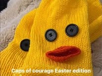 Caps for Courage- Easter theme