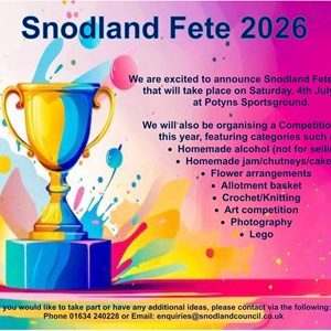 Snodland Town Council Posters for Noticeboards