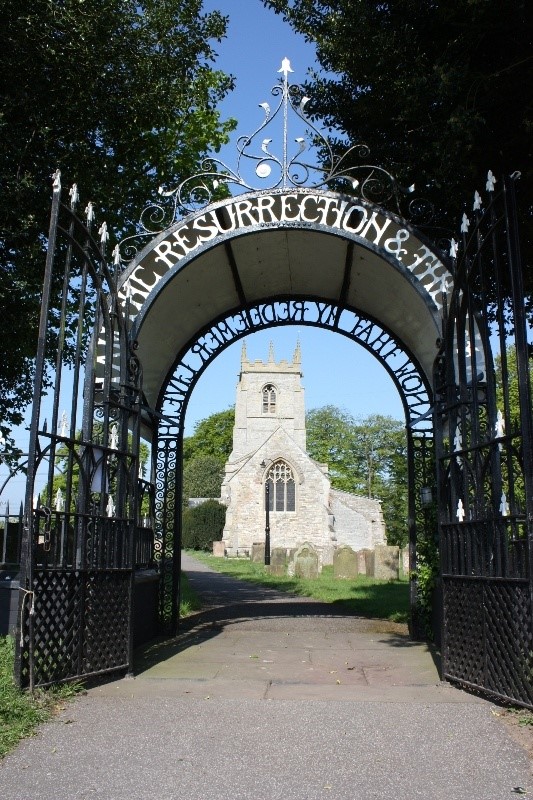 Impressive Entrance to the Church