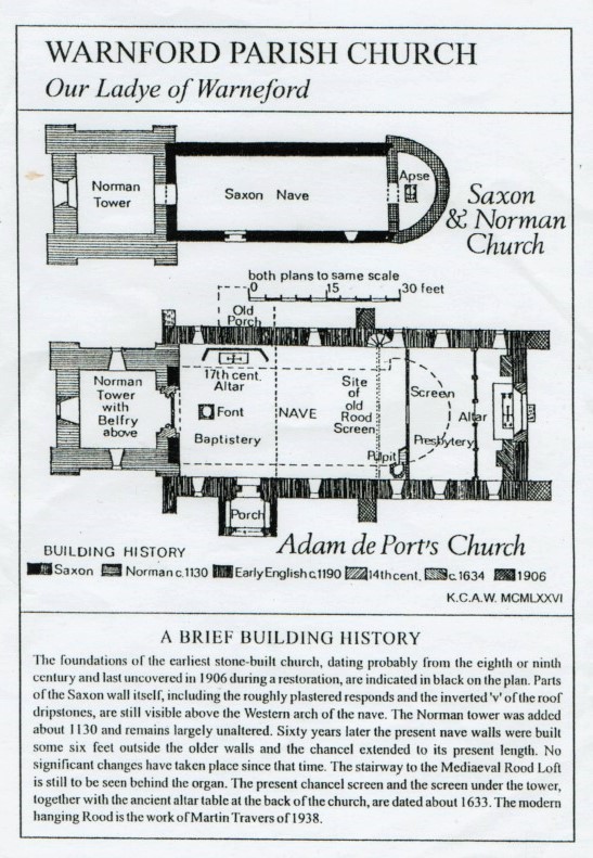 Warnford Village Church History