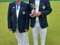 Mens 2 Woods winner Nick Newman and runner up Brian Reynolds