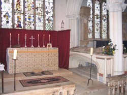 Altar and Barton Tomb