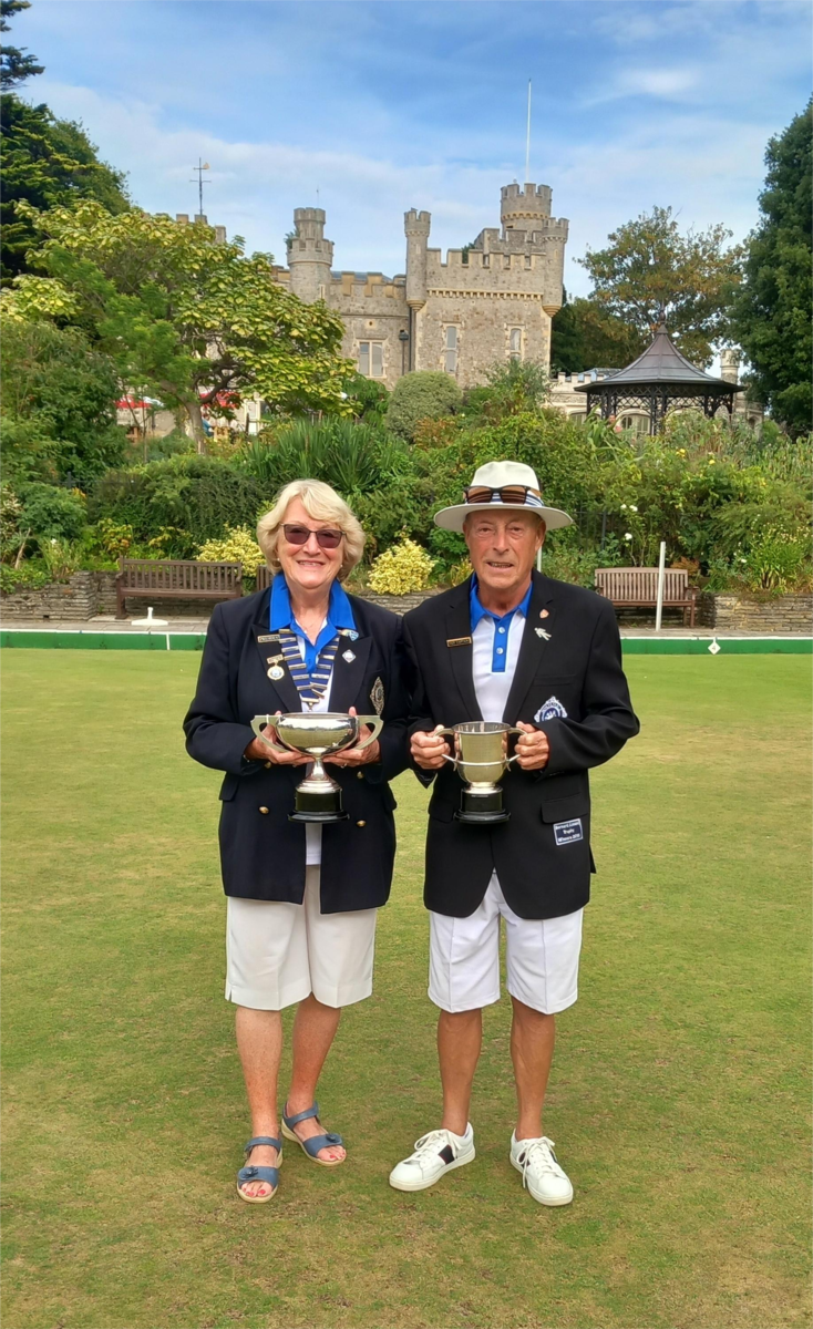 Ladies & Mens Championship Winners 2024, Barbara McGillicuddy & George Cook