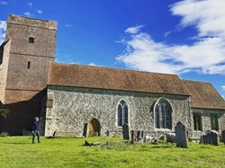 St Matthew's from the south, with its Early English nave and chancel