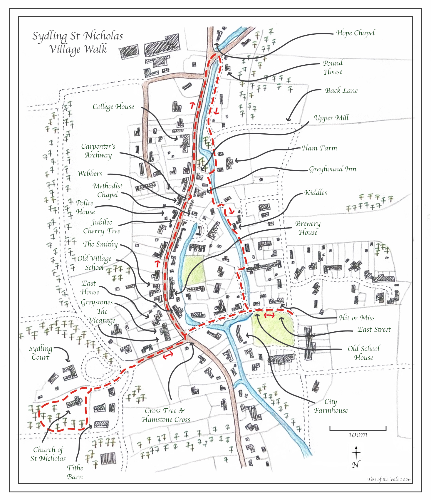 Sydling St Nicholas History Society Village History Walk