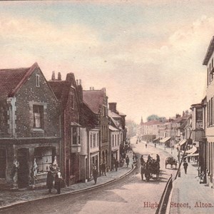 Memories of Alton, Hampshire High Street: Crown Hill to Market Street