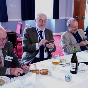 Tech Savvy Top Table - only 'mike' left out