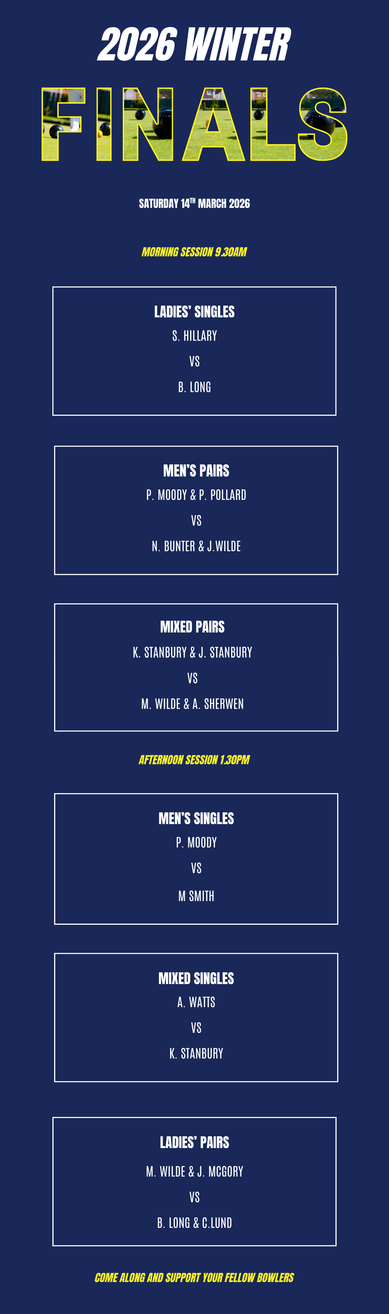 GOSPORT BOWLING CLUB Home