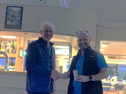 Frequent playing is paying off with Andy, taking the runner up spot