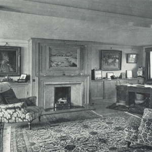 8. Lord Montgomery's sitting room it fills the first floor above the dining room.