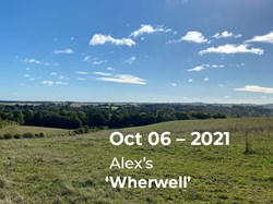 Alex's 'Wherwell'. – There was undulation, clear views into the distance . . . ©RW