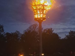 Bucklebury History Group Beacon Lighting 1st May 2026